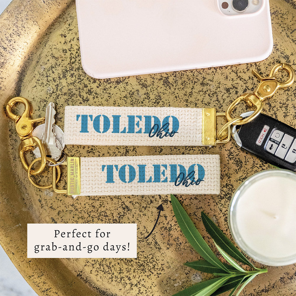 Toledo Ohio Keychain