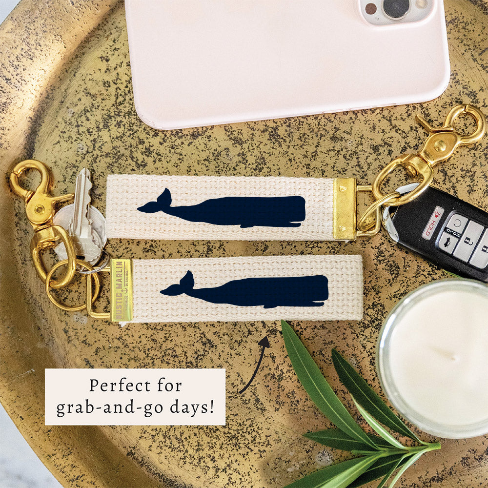 Whale Keychain