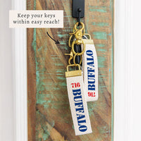 Buffalo 716 Keychain