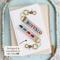 Buffalo Keychain