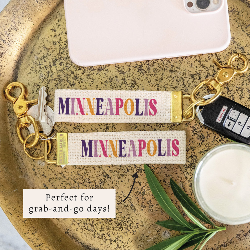 Minneapolis Keychain