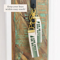 New Hampshire Live Free or Die Keychain