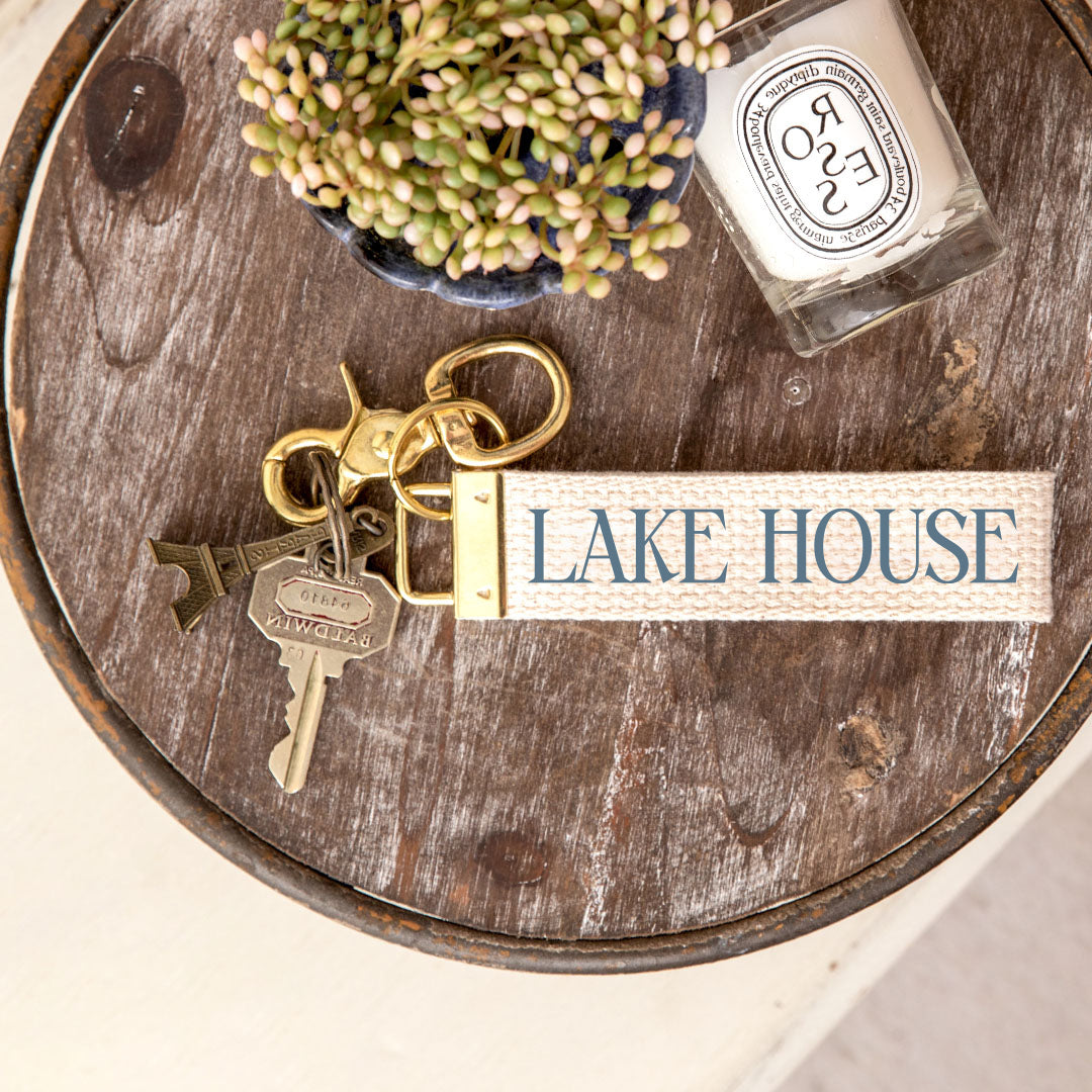 Lake House Keychain