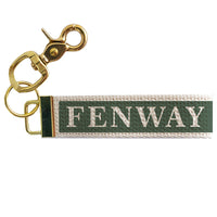 Green Fenway Keychain