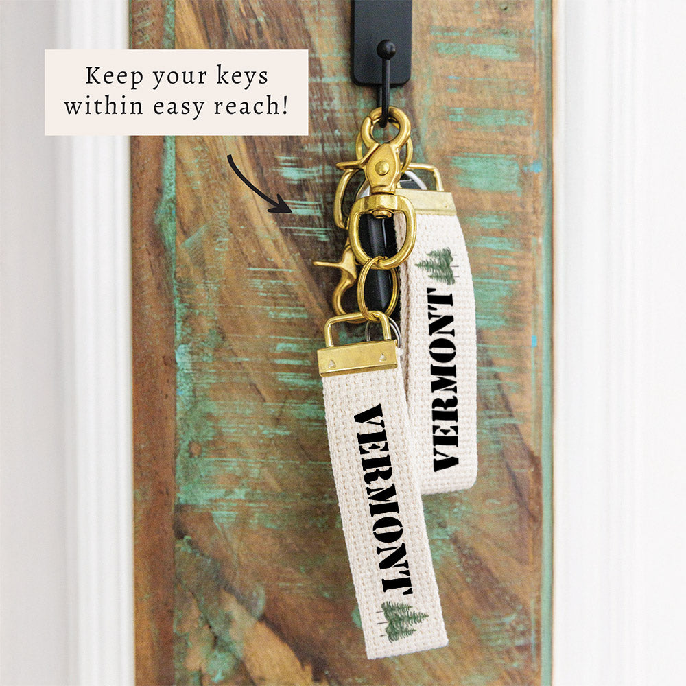 Pine Tree Keychain