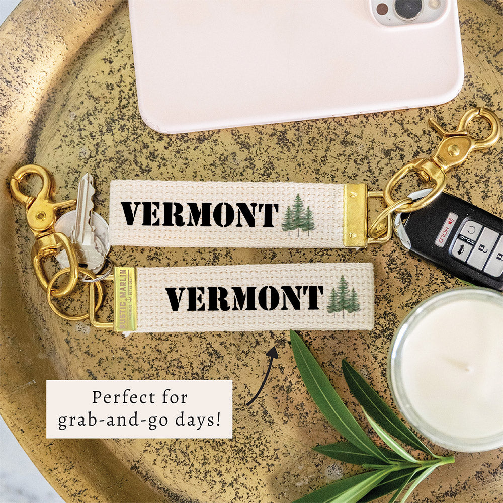 Pine Tree Keychain