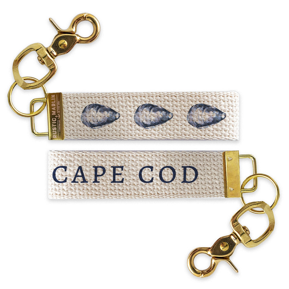 Oyster Personalized Keychain