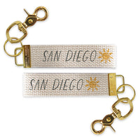 Sun Personalized Keychain
