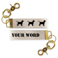 Dog Personalized Keychain