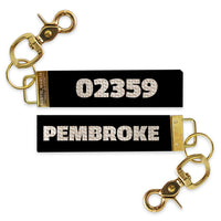 Solid Personalized Keychain
