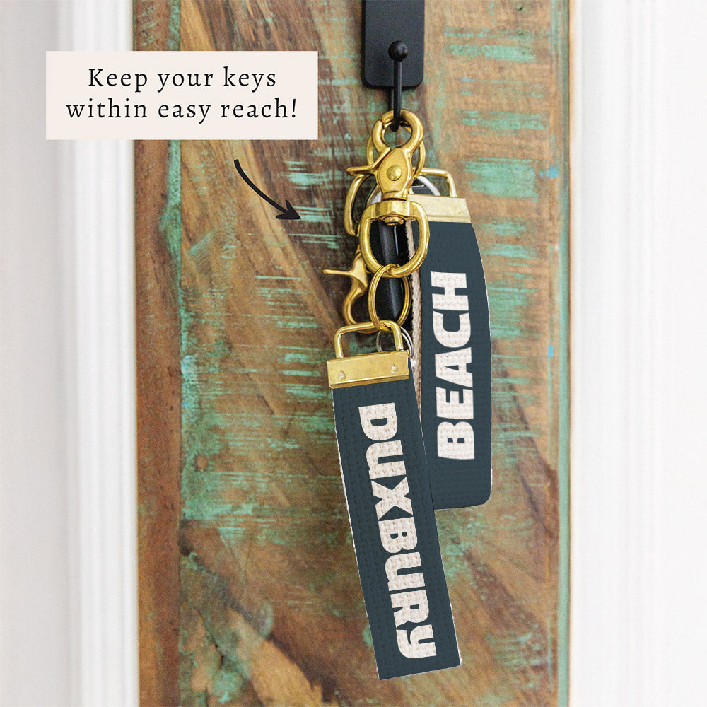 Solid Personalized Keychain