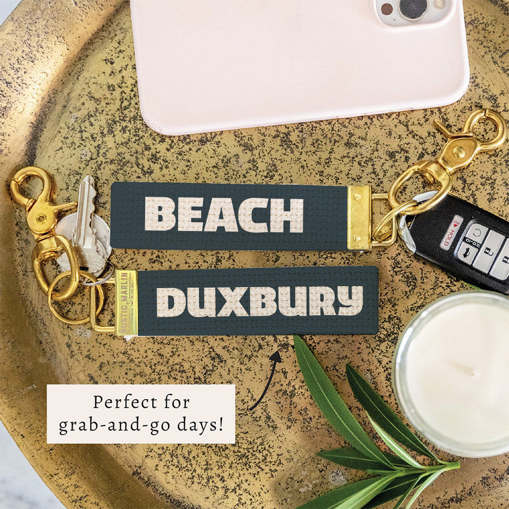 Solid Personalized Keychain