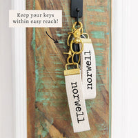 Typewriter Personalized Keychain