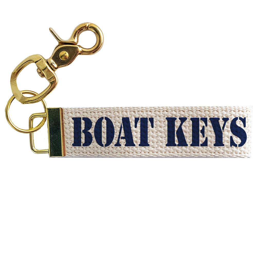 Pick Your Color Boat Keys Keychain
