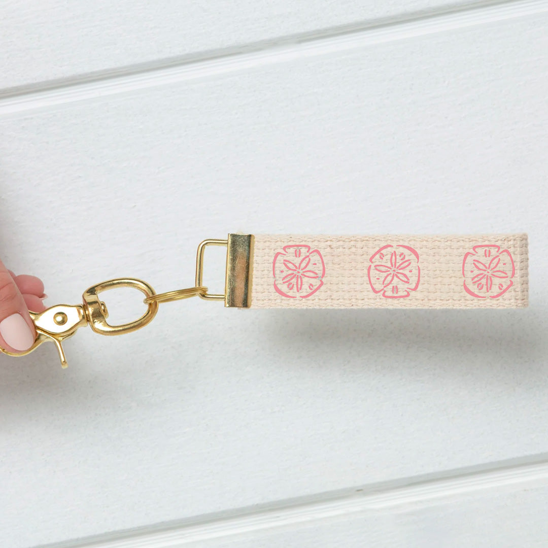 Pick Your Color Sand Dollar Keychain