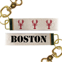 3 Lobster Personalized Keychain