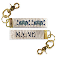 Ski Goggles Personalized Keychain