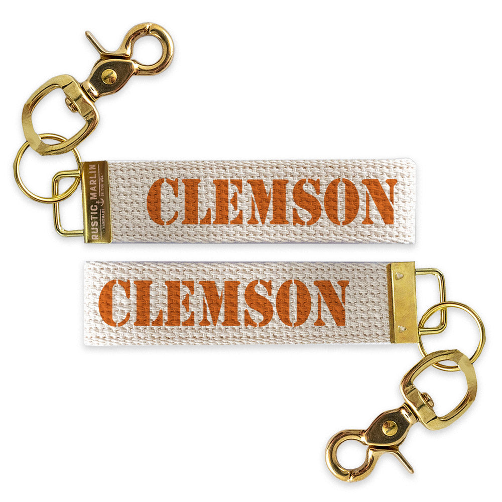 Clemson Keychain