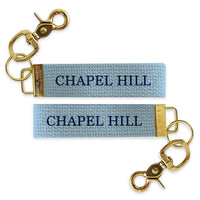 Chapel Hill Block Keychain