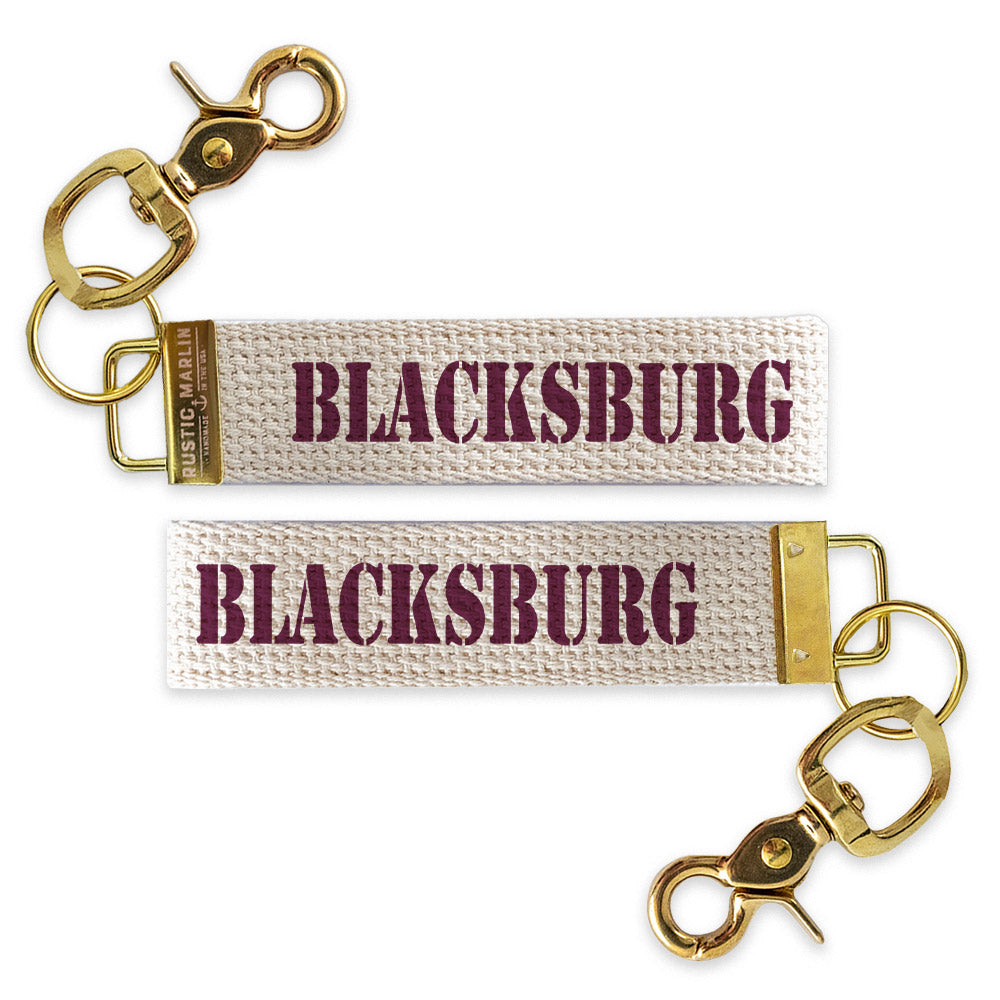 Blacksburg Keychain