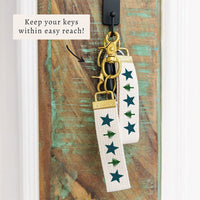 Maine Tree & Stars Keychain