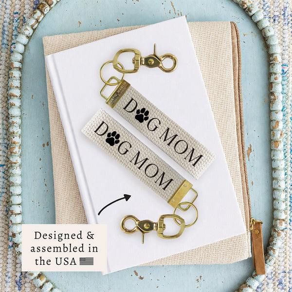 Dog Mom Keychain