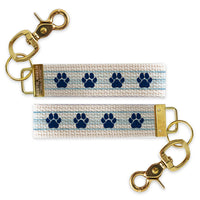Paw Striped Keychain