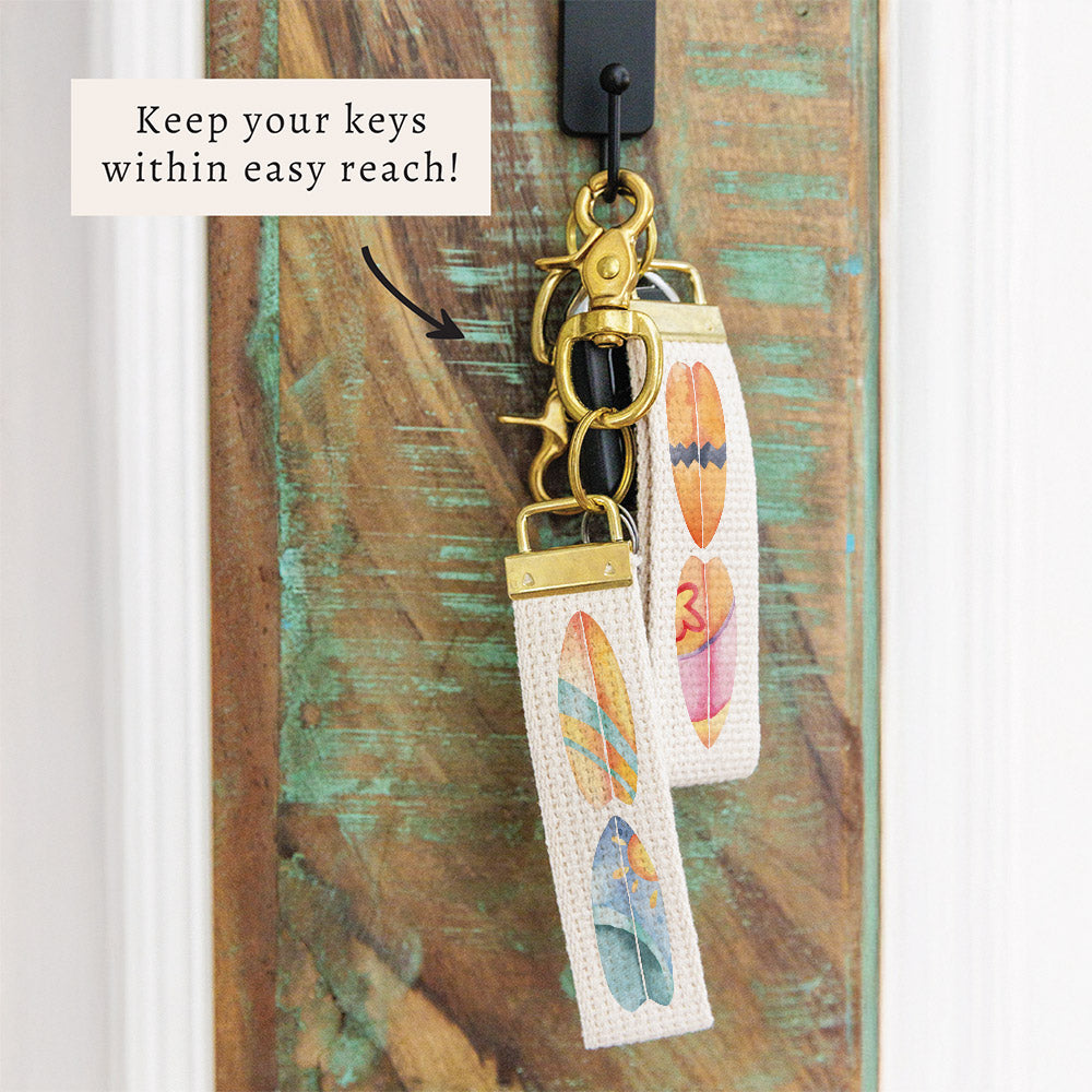 Surfboards Keychain