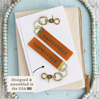 Gainesville Block Keychain