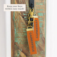 Gainesville Block Keychain