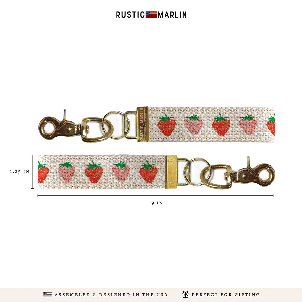 Strawberries Keychain
