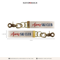 Apres Ski Club Keychain
