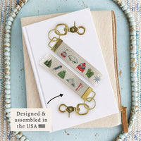 Ski Icons Keychain
