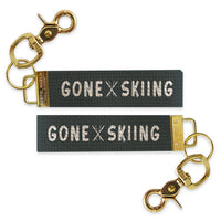 Gone Skiing Keychain