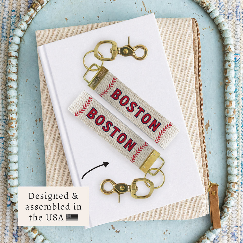 Boston Keychain
