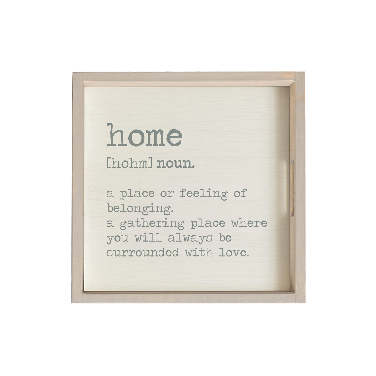 Home Definition Serving Tray
