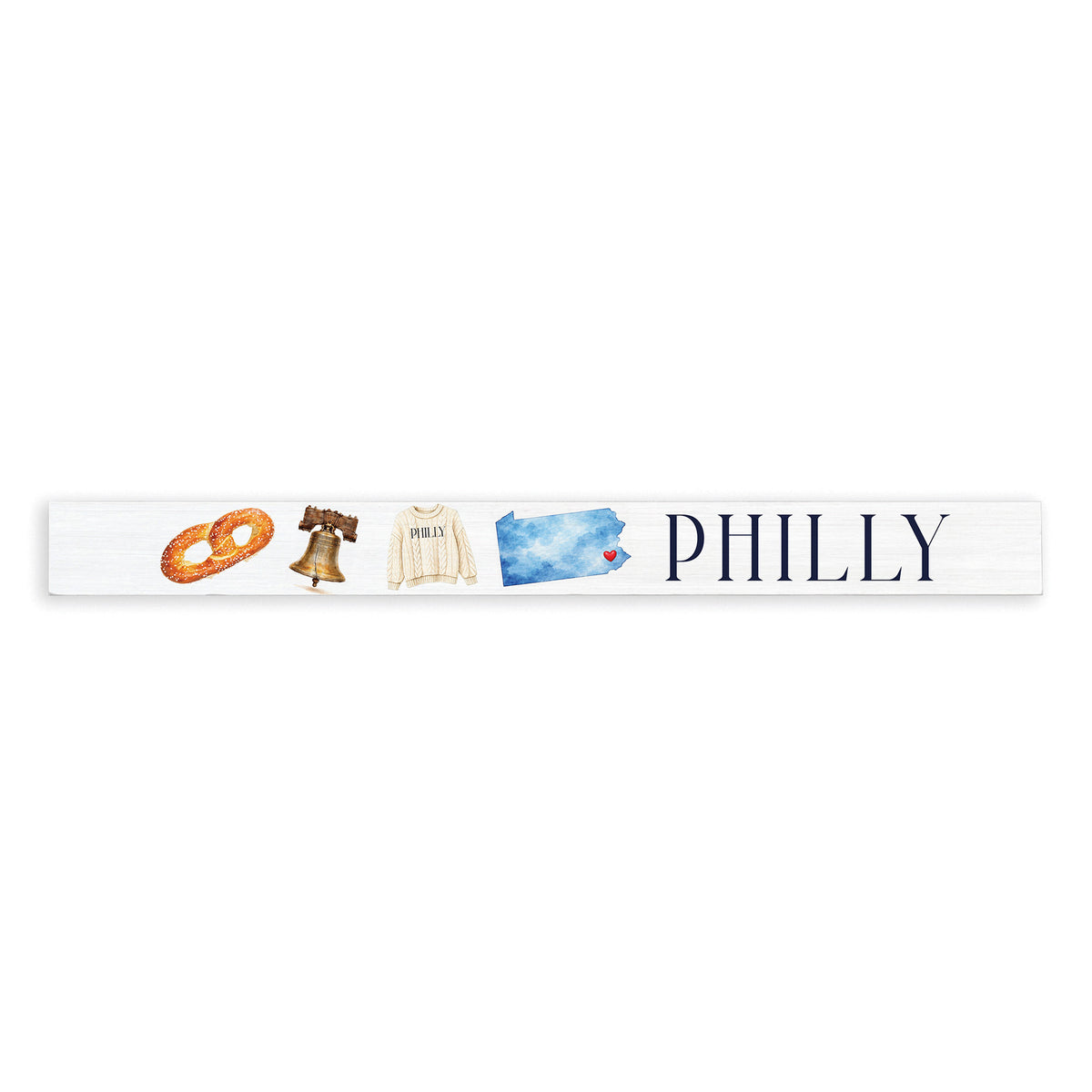 Philly Icons Skinny Sign