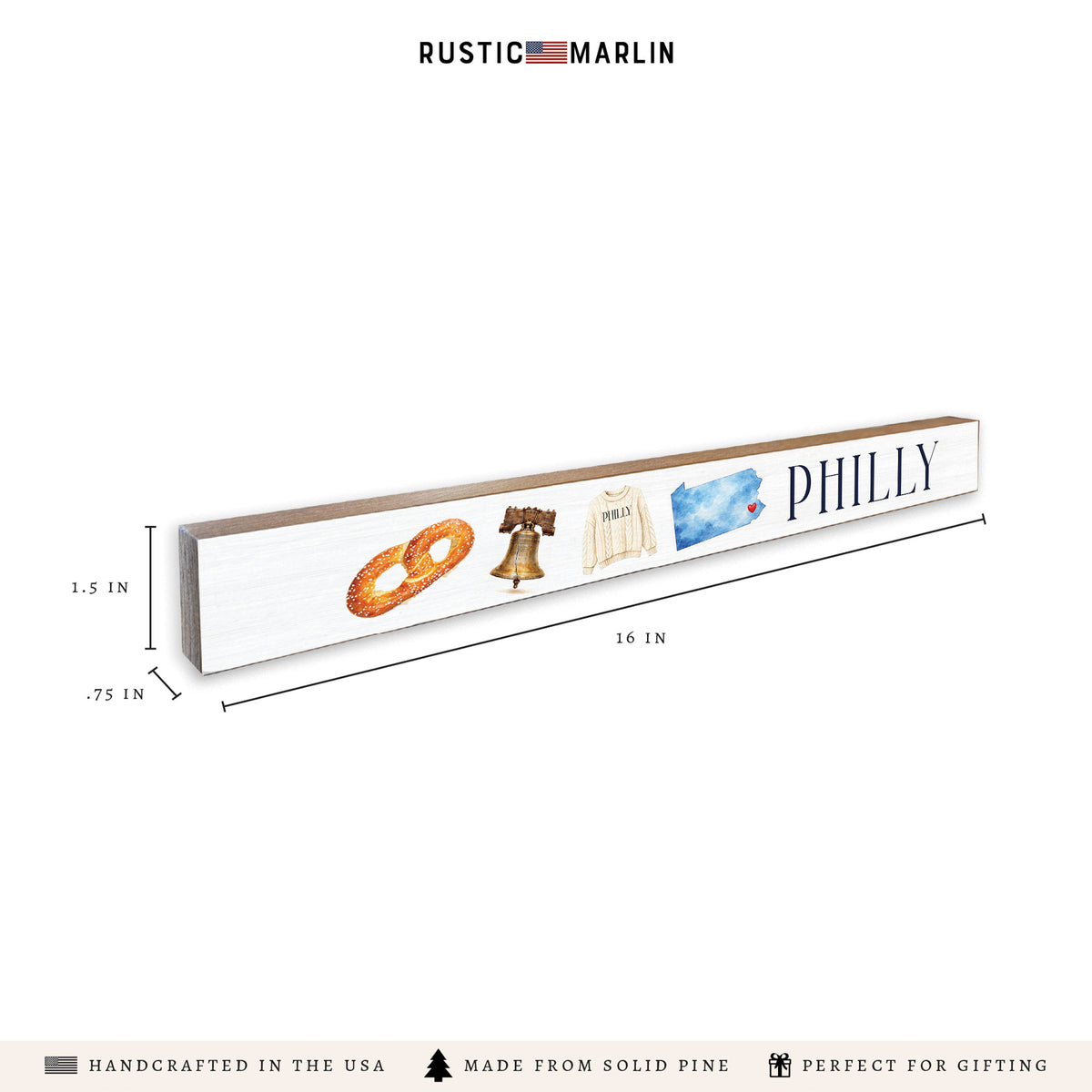 Philly Icons Skinny Sign