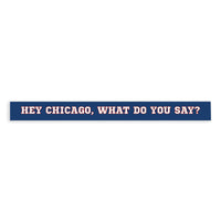 Hey Chicago Skinny Sign
