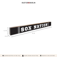Sox Nation Skinny Sign