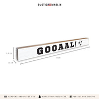 Goal Soccer Skinny Sign