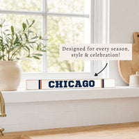 Chicago Stripes Skinny Sign