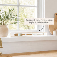 Striped Oar Skinny Sign