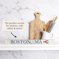 Boston MA Lobster Skinny Sign
