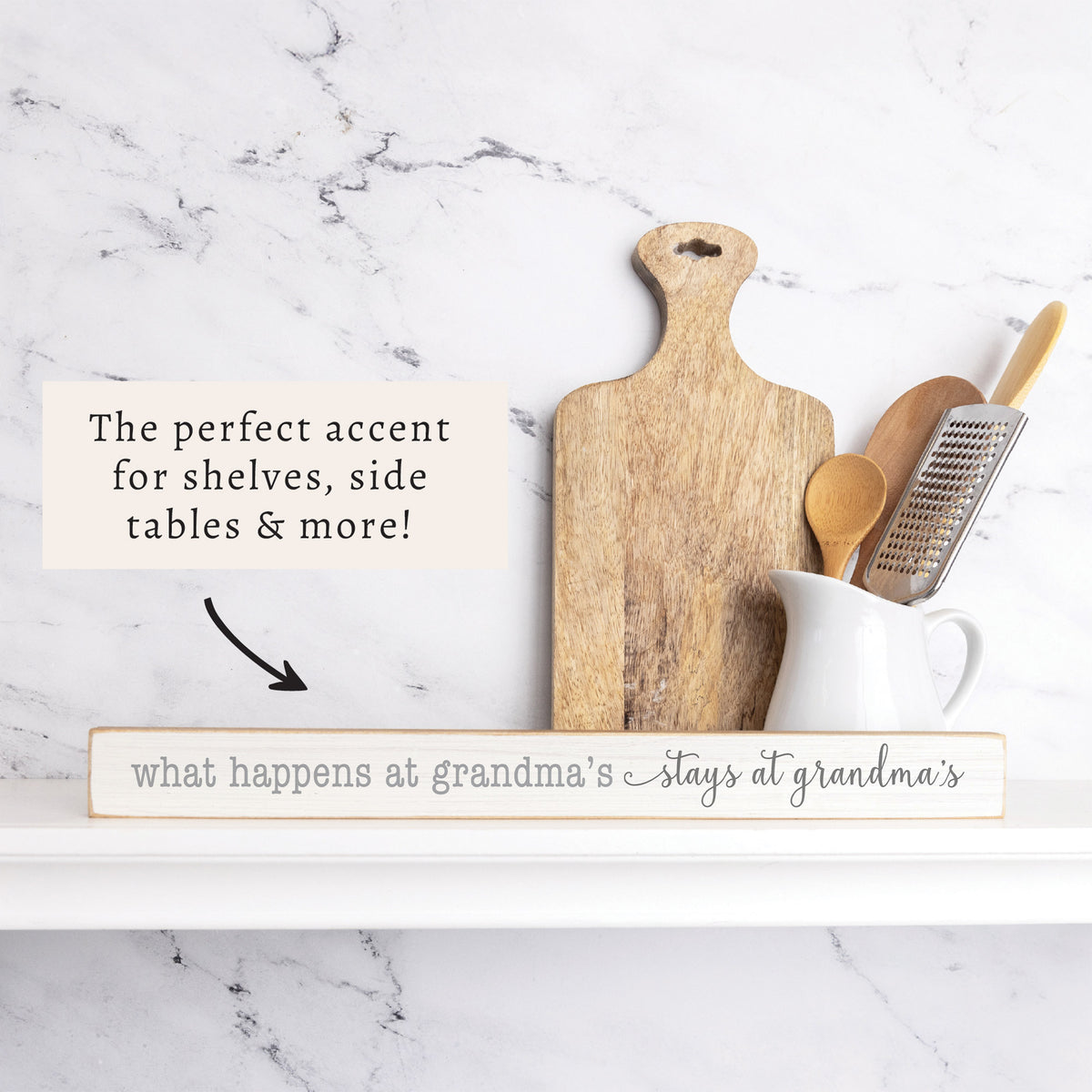 What Happens At Grandma's Skinny Sign