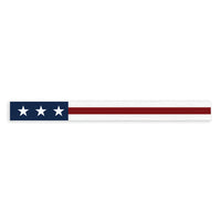 American Flag Skinny Sign