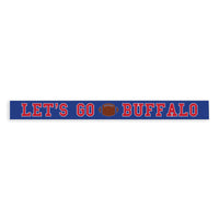 Let's Go Buffalo Skinny Sign
