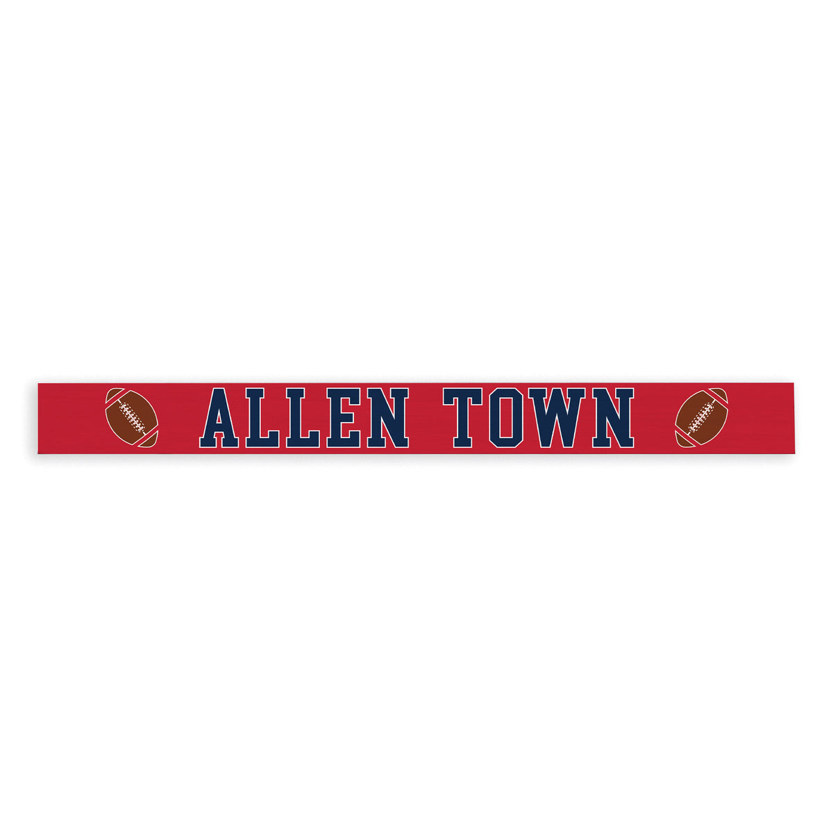 Buffalo Allen Town Skinny Sign