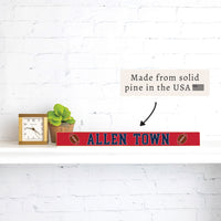 Buffalo Allen Town Skinny Sign