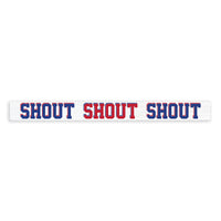 Buffalo Shout Skinny Sign